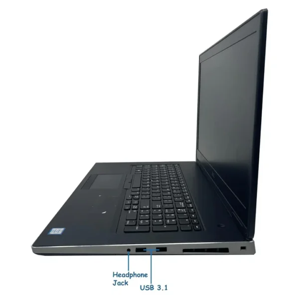 dell precision 7710 intel xeon e 1505m @2.8 ghz 4cores fhd nvidia quadro m3000m 4gb graphics card 17.3" laptop