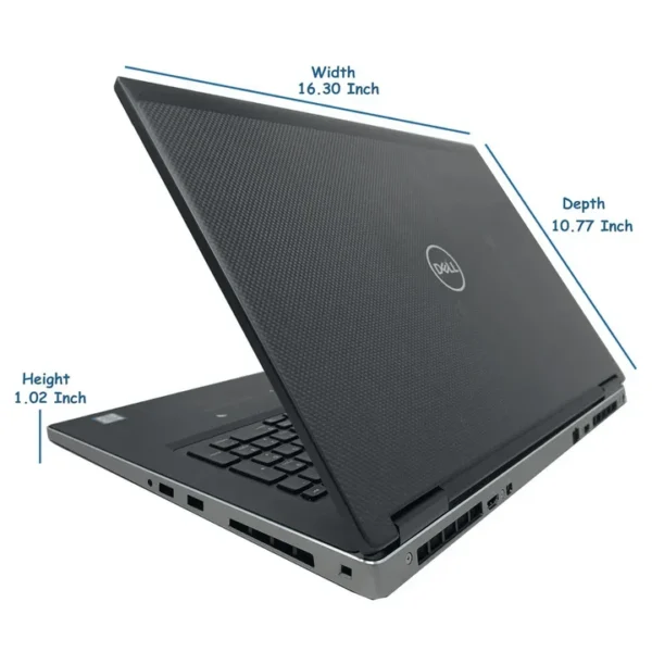 dell precision 7710 intel xeon e 1505m @2.8 ghz 4cores fhd nvidia quadro m3000m 4gb graphics card 17.3" laptop